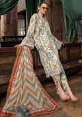 3 PC - LAWN EMBROIDRED SUIT - HE06