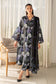 3 PC - LAWN EMBROIDRED SUIT - HE12