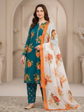 3 PC - SWISS LAWN DIGITAL PRINTED - AR25