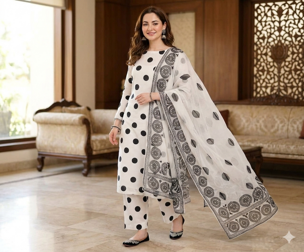 3 PC - SWISS LAWN DIGITAL PRINTED - AR03