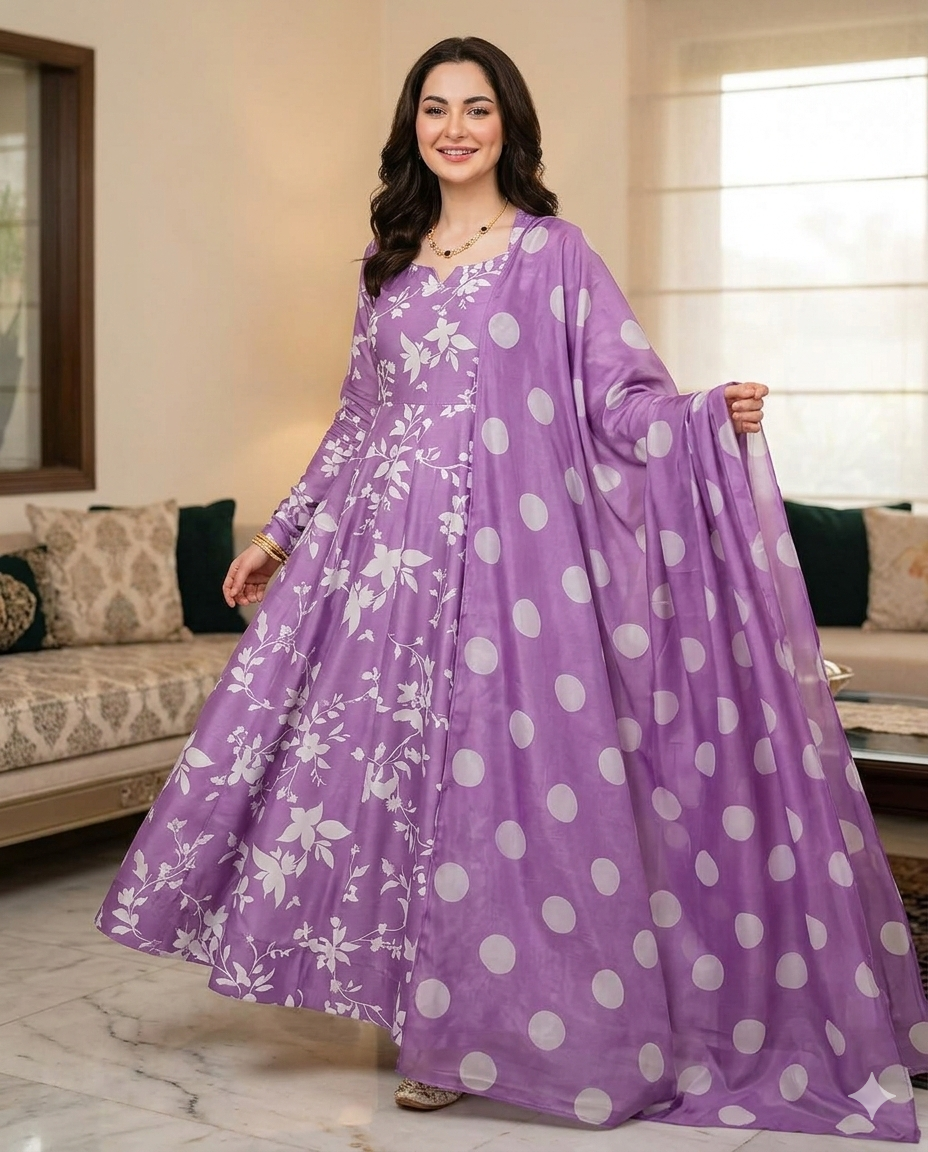 3 PC - SWISS LAWN DIGITAL PRINTED - AR07