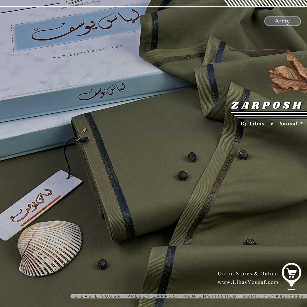 LIBAS YOUSAF - MENS PREMIUM WASH & WEAR - LY12