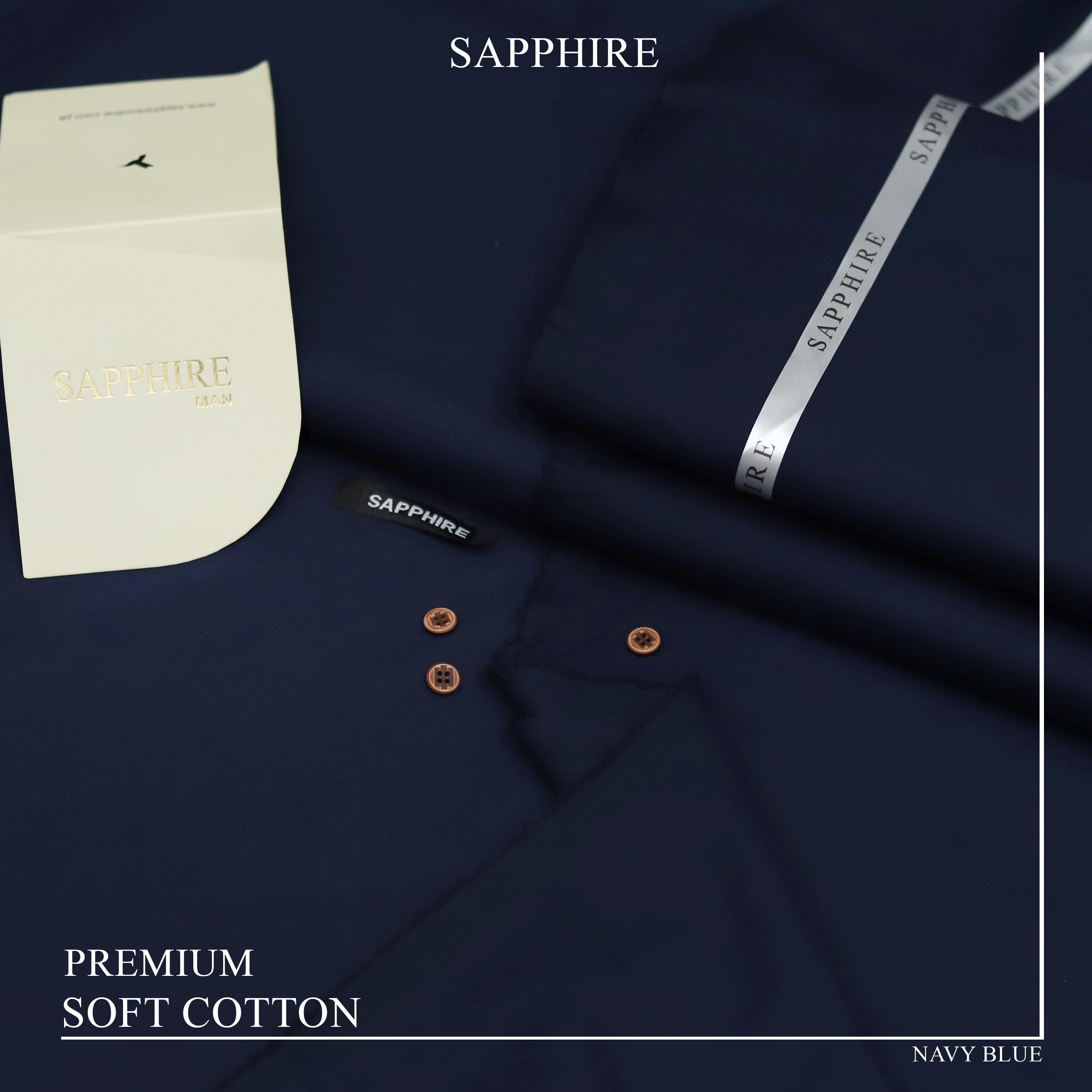 SAPPHIRE - MENS GIZA COTTON - BF01