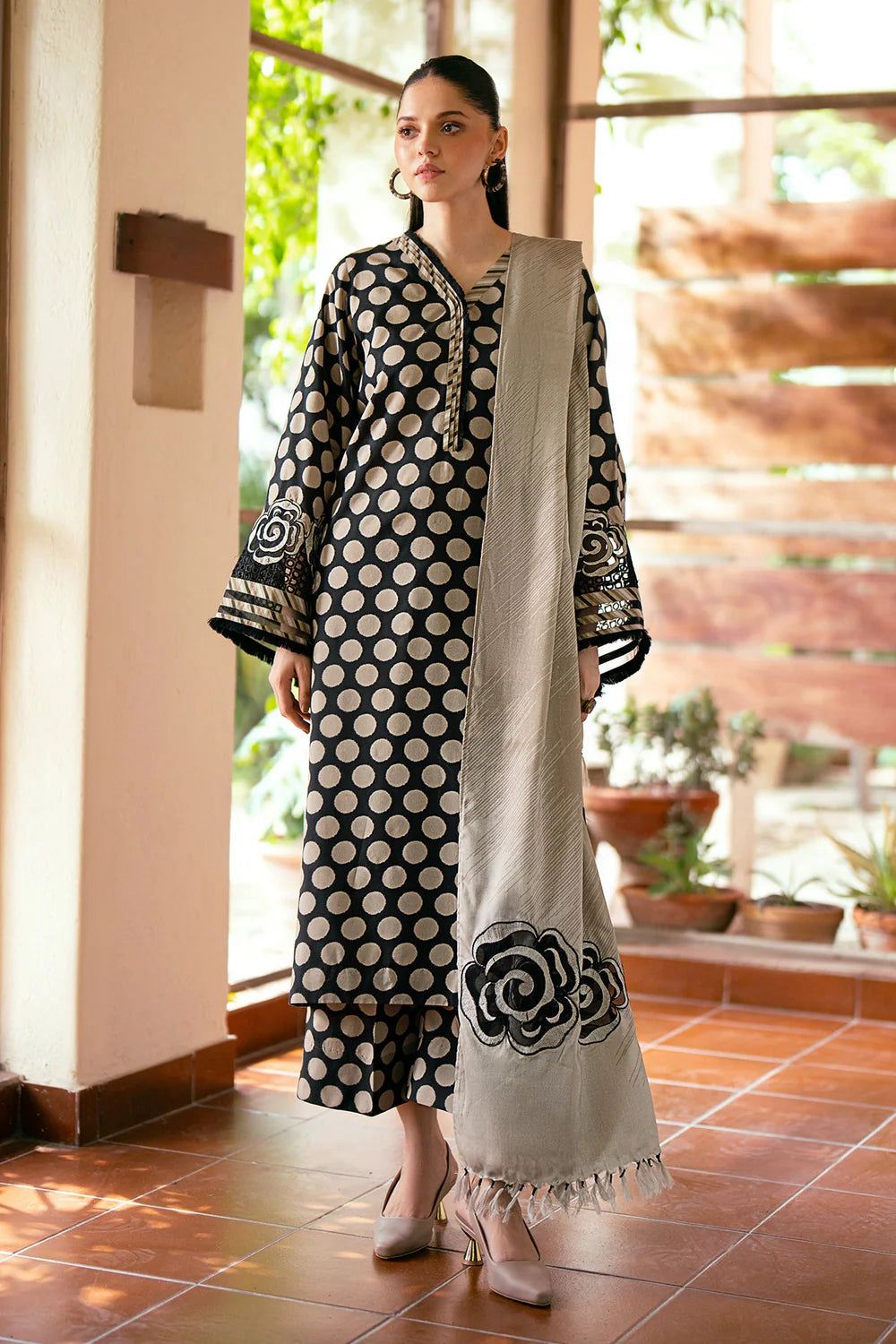 3 PC - BAROQUE LAWN DIGITAL PRINTED - AR20