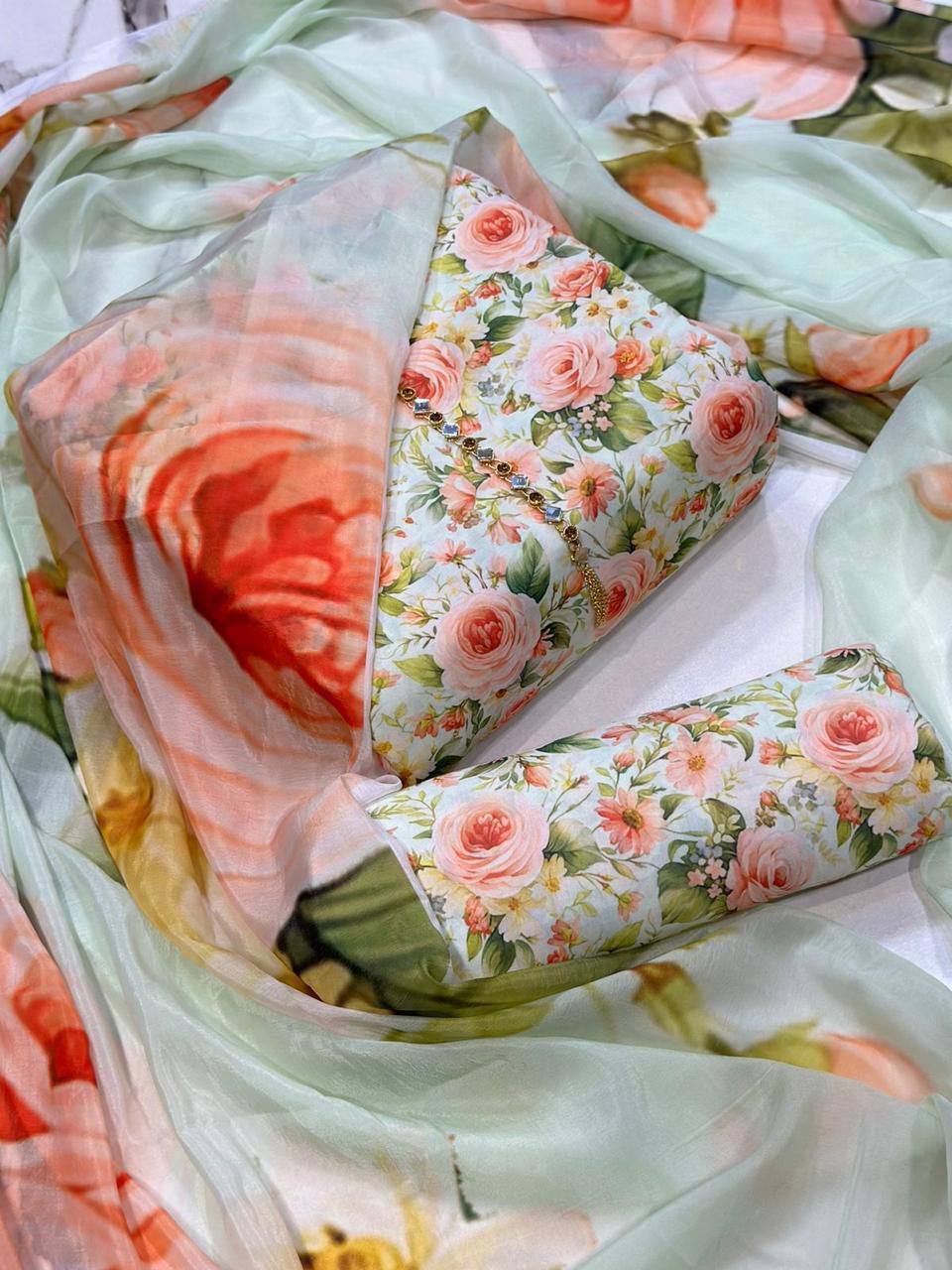 3 PC - SWISS LAWN DIGITAL PRINTED - AR23